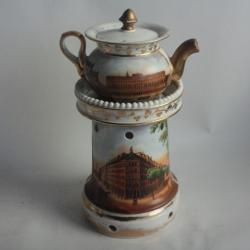 Tisanière porcelaine de Paris Empire XIXe siècle