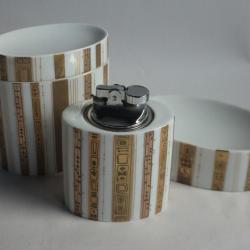 ROSENTHAL Nécessaire de fumeur Briquet de table Bjorn Wiinblad