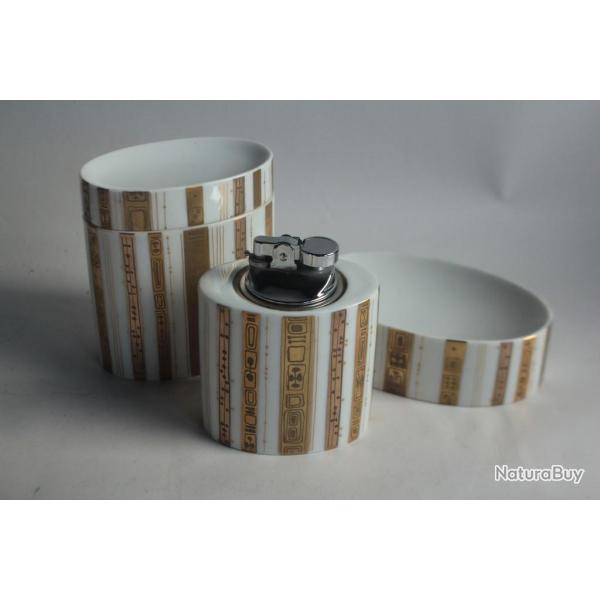 ROSENTHAL N�cessaire de fumeur Briquet de table Bjorn Wiinblad