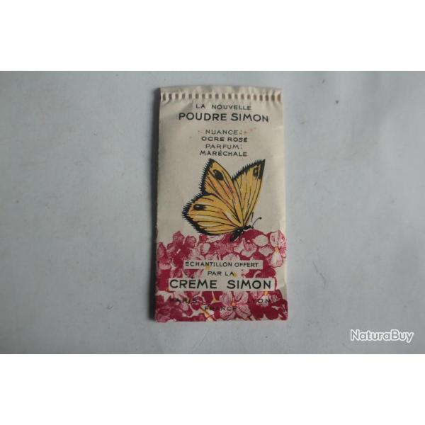 Ancien �chantillon poudre Nouvelle Poudre Simon Cr�me Simon