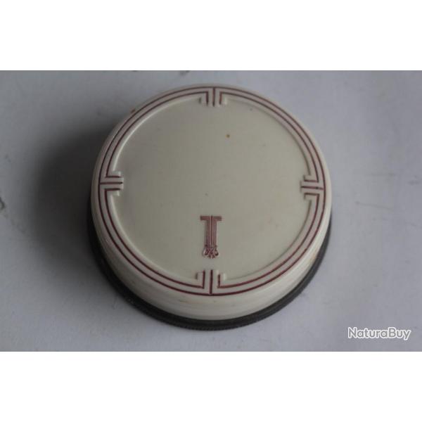 Ancienne boite de fard Rouge France Orkilia Lenth�ric