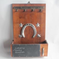 Valet de porte Accroche clefs Porte bonheur