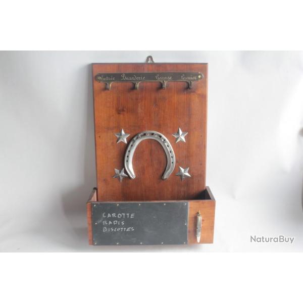 Valet de porte Accroche clefs Porte bonheur