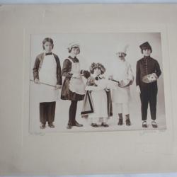 Photographie Enfants Paul Bonzon Escalade 1928 Gen&egrave;ve Suisse