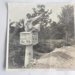 Ancienne photographie Borne Michelin Provence-Alpes-C&ocirc;te d'Azur