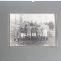 Ancienne photographie Joueurs de Football