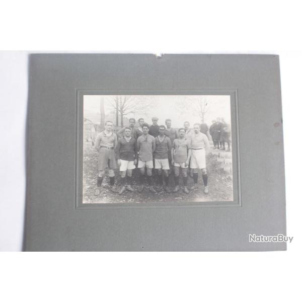 Ancienne photographie Joueurs de Football