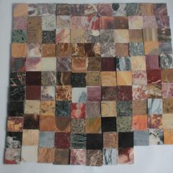 Lot 118 anciens échantillons Marbres Lithothèque