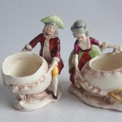 Paires Vases Porte bouquet porcelaine