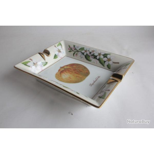 HERMES Cendrier porcelaine Pomme Rambour d'�t�
