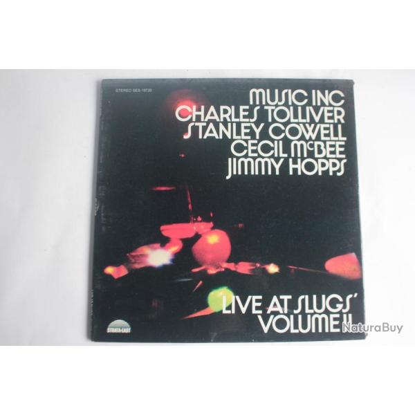 Vinyle 33T Live at slugs' volII Charles Tolliver SES-19720