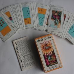Jeu Grand Etteilla ou Tarots Égyptiens Cartomancie Grimaud