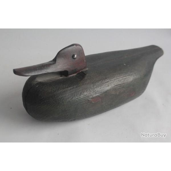 Ancien Canard Appelant de chasse bois