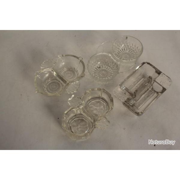 4 Anciennes Sali�res verre