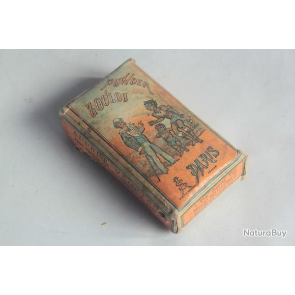 Ancienne boite Zoulou Powder Appr�t v�g�tal Linge