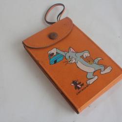 Étui cuir Tom & Jerry 1977 Crayons Caran d'Ache