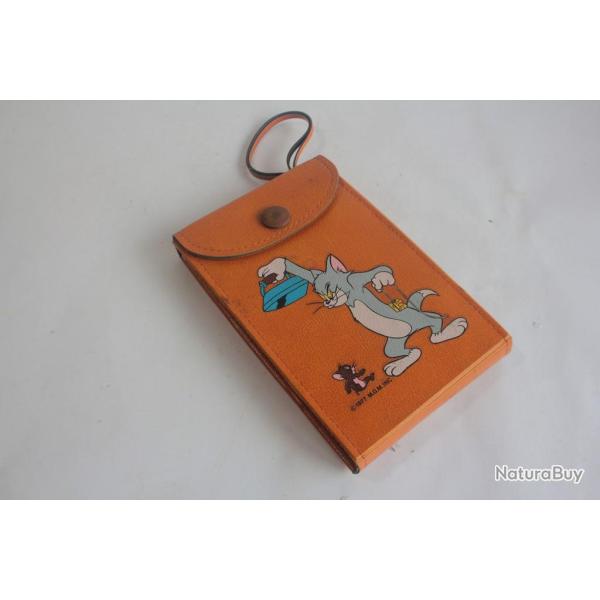 �tui cuir Tom & Jerry 1977 Crayons Caran d'Ache