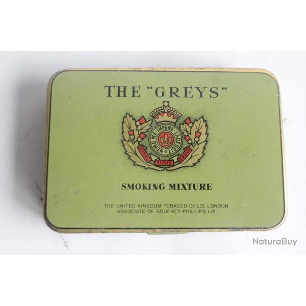 Bo�te � tabac t�le The Greys Smoking mixture London