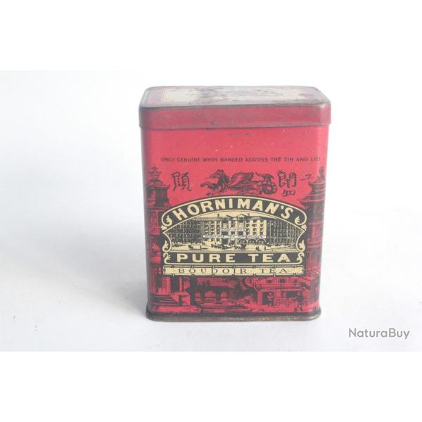Bo�te t�le lithographi�e Th� Horniman's Pure Tea Angleterre