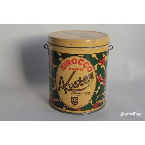 Bo�te � caf� t�le Sirocco Kaffee A Kuster Zurich Suisse