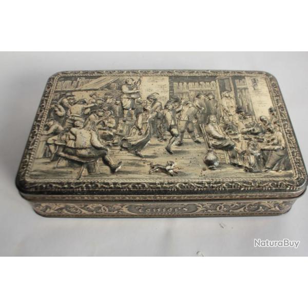 Bo�te � biscuits t�le Teniers De Beukelaer Antwerp Belgique