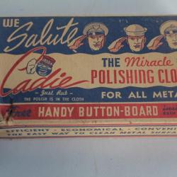 Boîte Cadie Miracle Polishing Cloths WW2