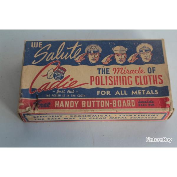 Bo�te Cadie Miracle Polishing Cloths WW2