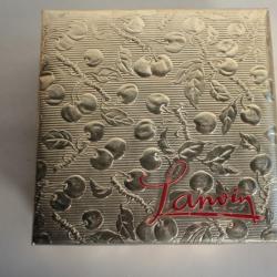 Ancienne Boîte carton LANVIN cerises