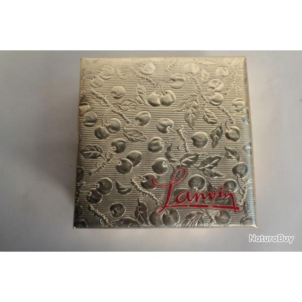 Ancienne Bo�te carton LANVIN cerises