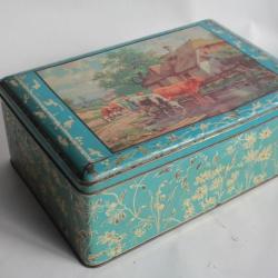 Boîte tôle Vaches Ferme