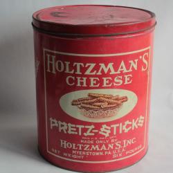 Grande Boîte tôle Holtman's Cheese Pretz Sticks USA
