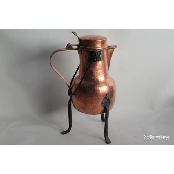 Coquemar cuivre martel�