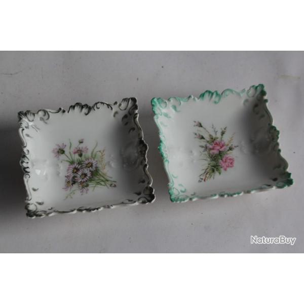 Baguiers porcelaine La Seynie Limoges