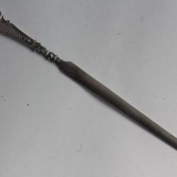 Ouvre lettre Coupe papier argent Ours Berne Suisse