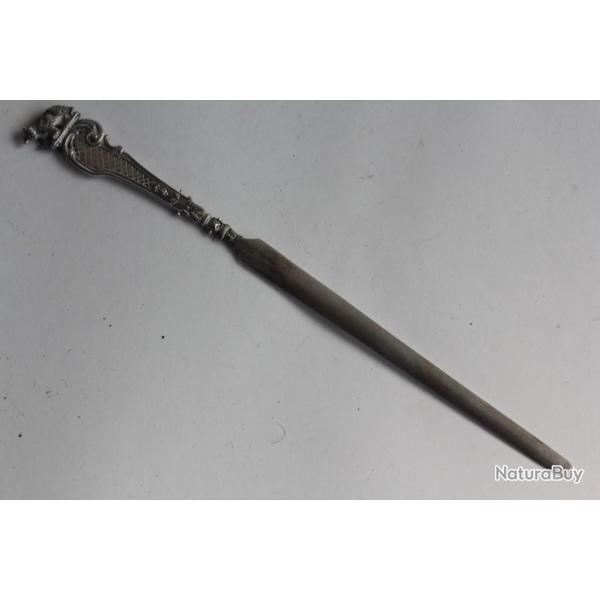 Ouvre lettre Coupe papier argent Ours Berne Suisse