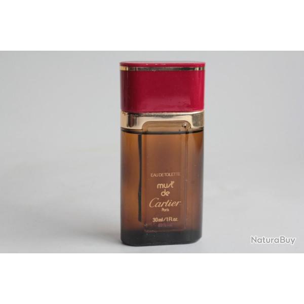 Flacon de voyage Eau de toilette Must de CARTIER 30 ml