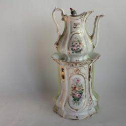 Tisani&egrave;re porcelaine Vieux Paris XIXe si&egrave;cle