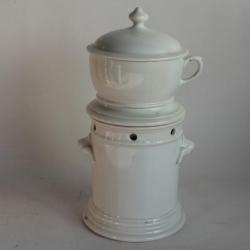 Tisanière porcelaine