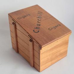 Cave à cigares bois Churchill Vintage
