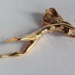 Pendentif design Femme nue Charles Jourdan vintage