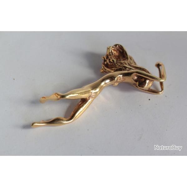 Pendentif design Femme nue Charles Jourdan vintage