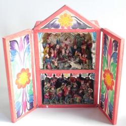 Retable Crèche Pérou Diorama