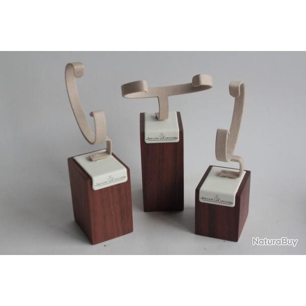 Jaeger LECOULTRE 3 Pr�sentoirs pour montres