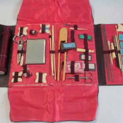 Nécessaire de couture et broderie de voyage Dé à coudre Mercerie