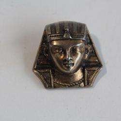 Bouton argent Tête de Pharaon