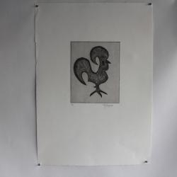 Lithographie originale A. Gallopini 1978