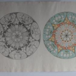 Dessin original Art Nouveau