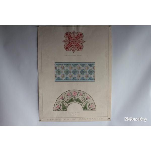 Dessin original Art Nouveau