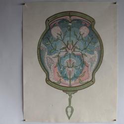 Dessin original Art Nouveau