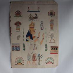 Dessin original Style &Eacute;gyptien 1903